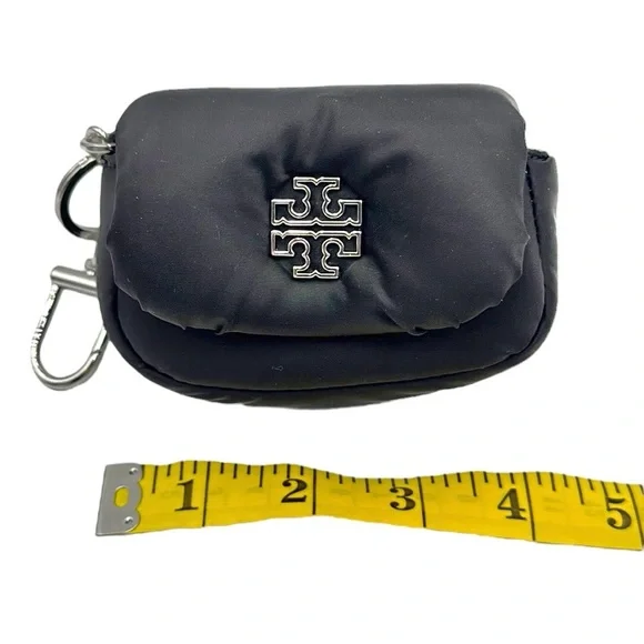 Tory Burch Britten Nylon Puffy Card Case - Picture 11 of 15